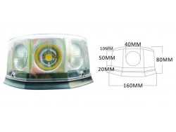 GYROPHARE MAGNÉTIQUE LED 40 WATT