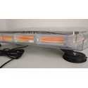 GYROPHARE MAGNÉTIQUE COB LED 140 WATT 12V/24V